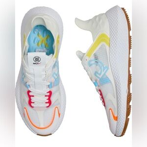 G/Fore Women’s MG4X2 Ripstop Hybrid Golf Cross Trainer-Snow/Multi-Size 7 NIB⛳️🔥